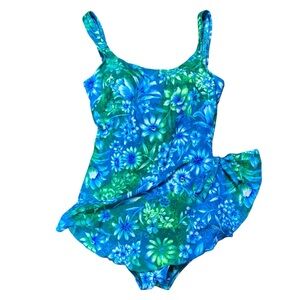 Vintage Swimsuit One Piece 80s